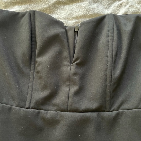 MASON structured bodice mini dress size 2 worn twice then dry cleaned - Picture 7 of 16